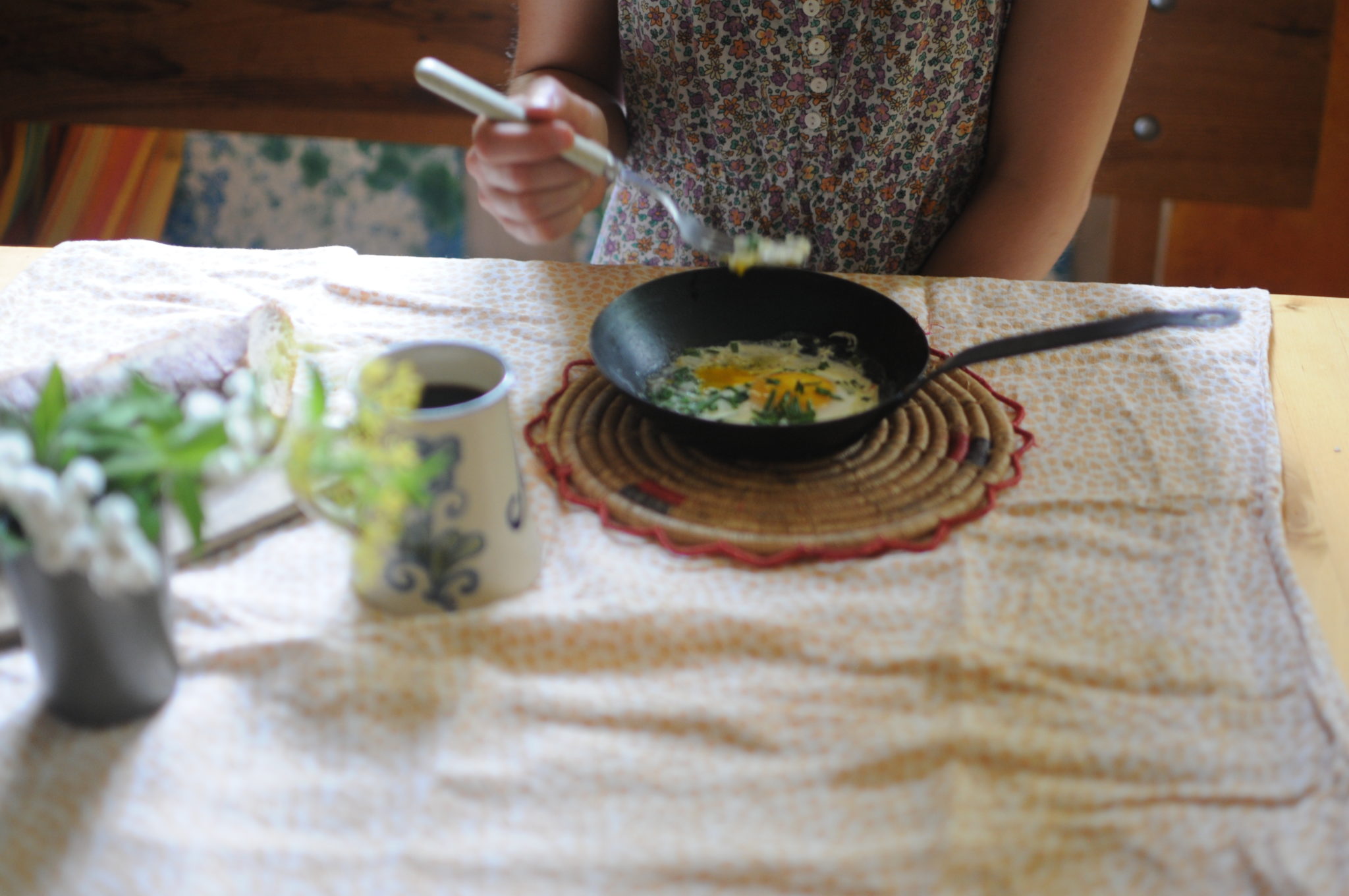 baked eggs for one